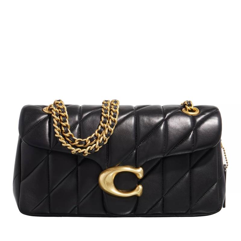 Coach Umhängetasche - Quilted Tabby Shoulder Bag 26 With Chain - Gr. unisize - in Schwarz - für Damen von Coach