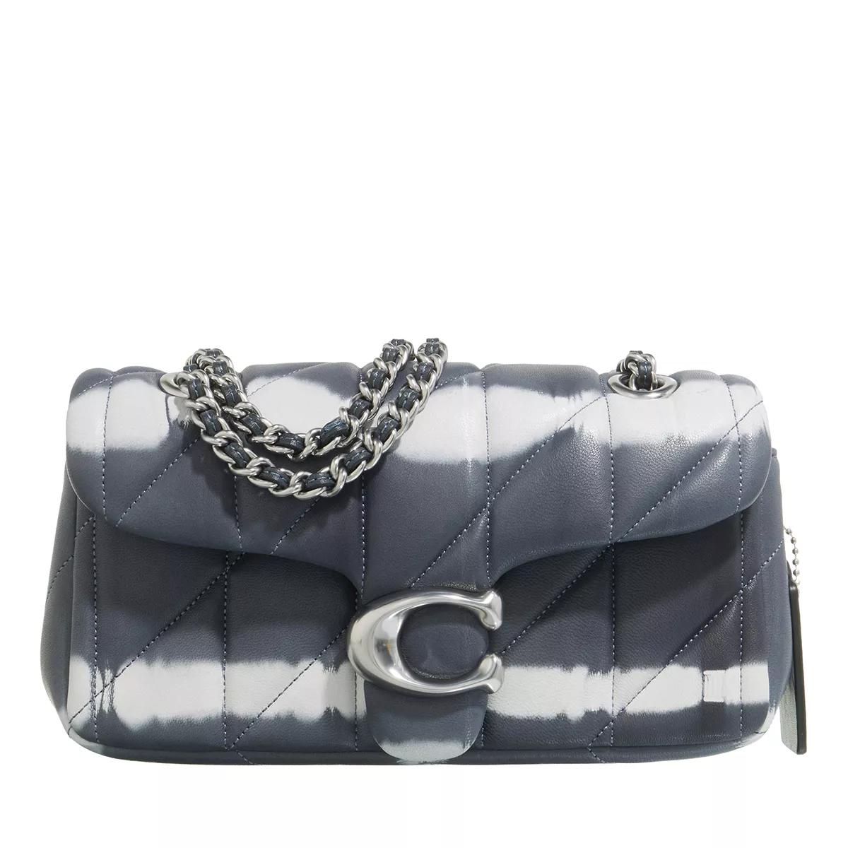 Coach Umhängetasche - Quilted Tie-Dye Tabby Shoulder Bag 20 With Chain - Gr. unisize - in Blau - für Damen von Coach