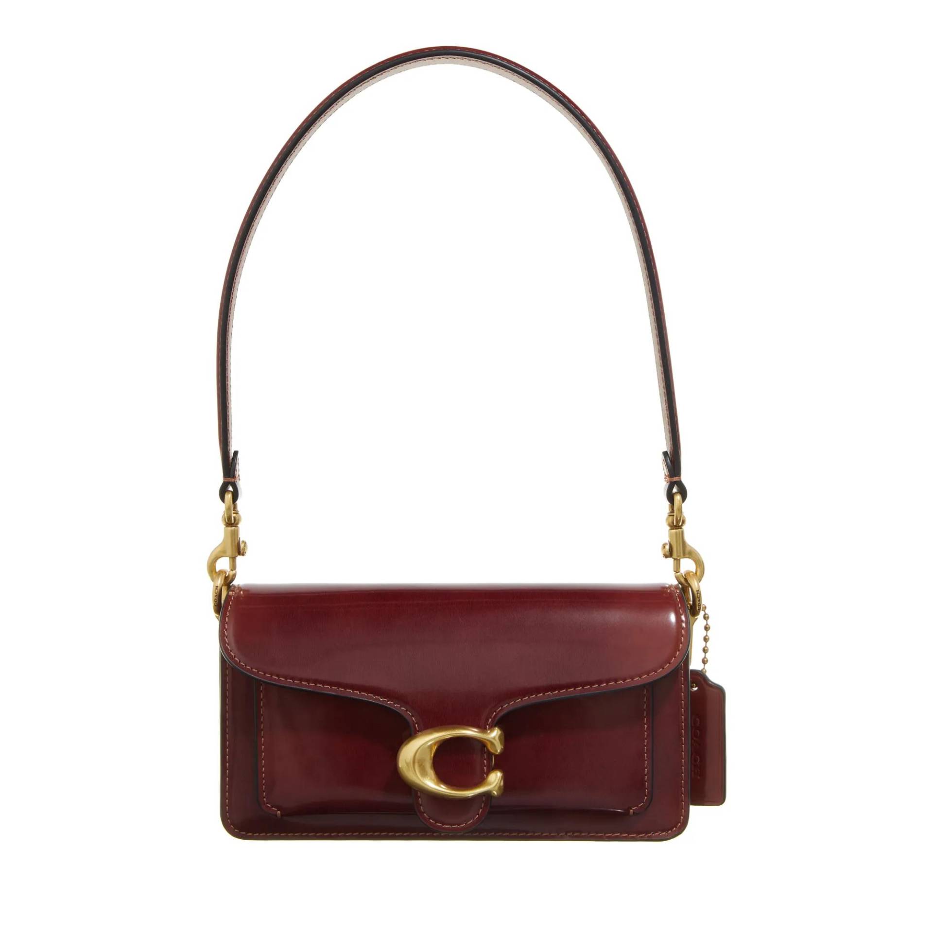 Coach Schultertasche - Spazzolato Leather Tabby Shoulder Bag 20 - Gr. unisize - in Rot - für Damen von Coach