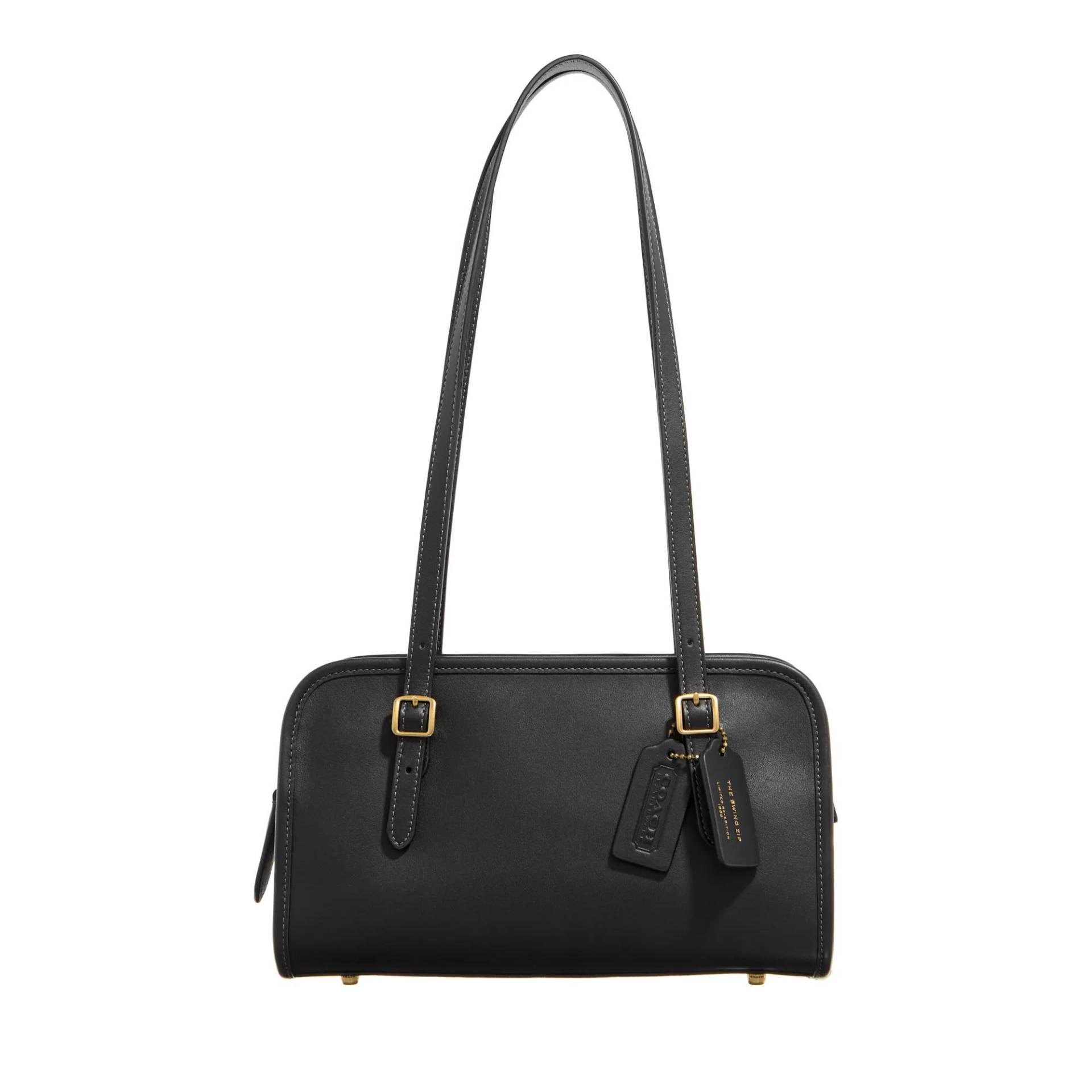 Coach Umhängetasche - The Coach Originals Glovetanned Leather Swing  Zip - Gr. unisize - in Schwarz - für Damen von Coach