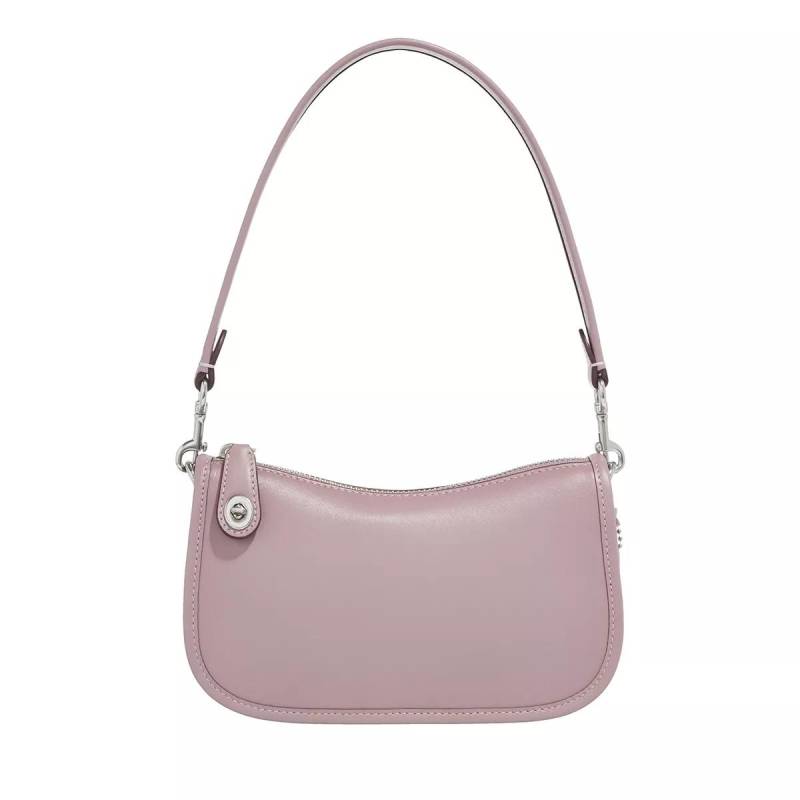 Coach Schultertasche - The Coach Originals Glovetanned Leather Swinger 20 - Gr. unisize - in Violett - für Damen von Coach