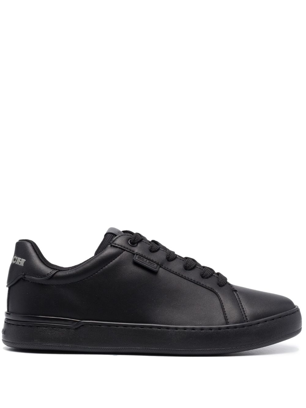 Coach embossed-logo low-top sneakers - Black von Coach