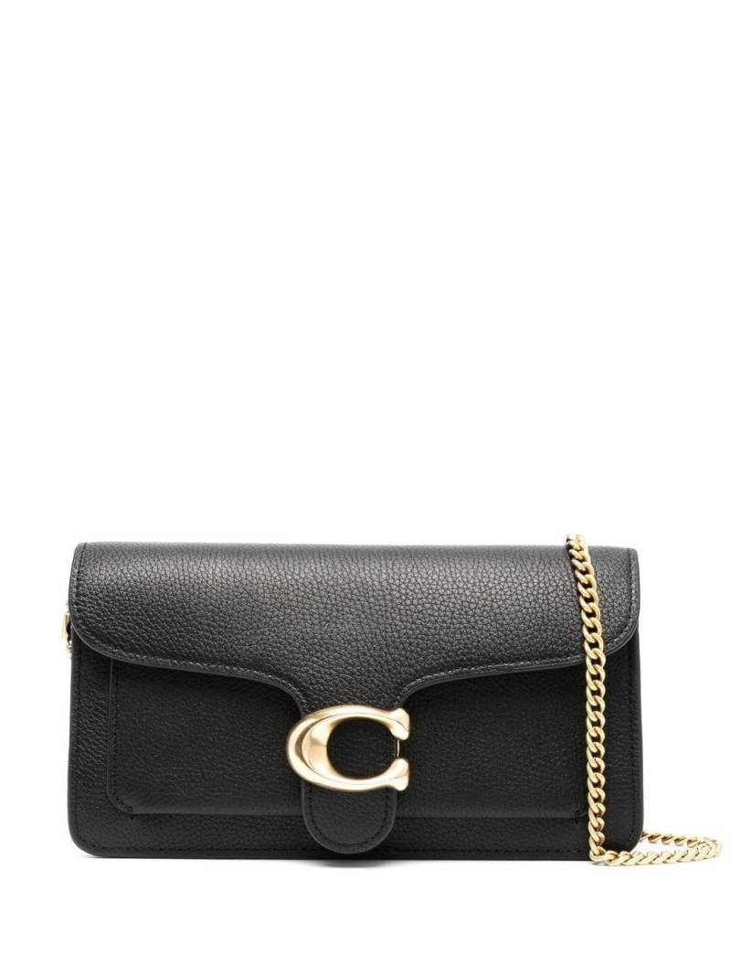 Coach logo-plaque crossbody bag - Black von Coach