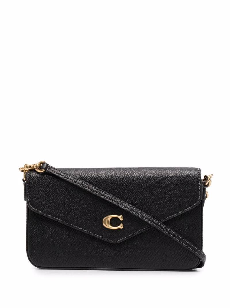 Coach Wyn logo-plaque crossbody bag - Black von Coach