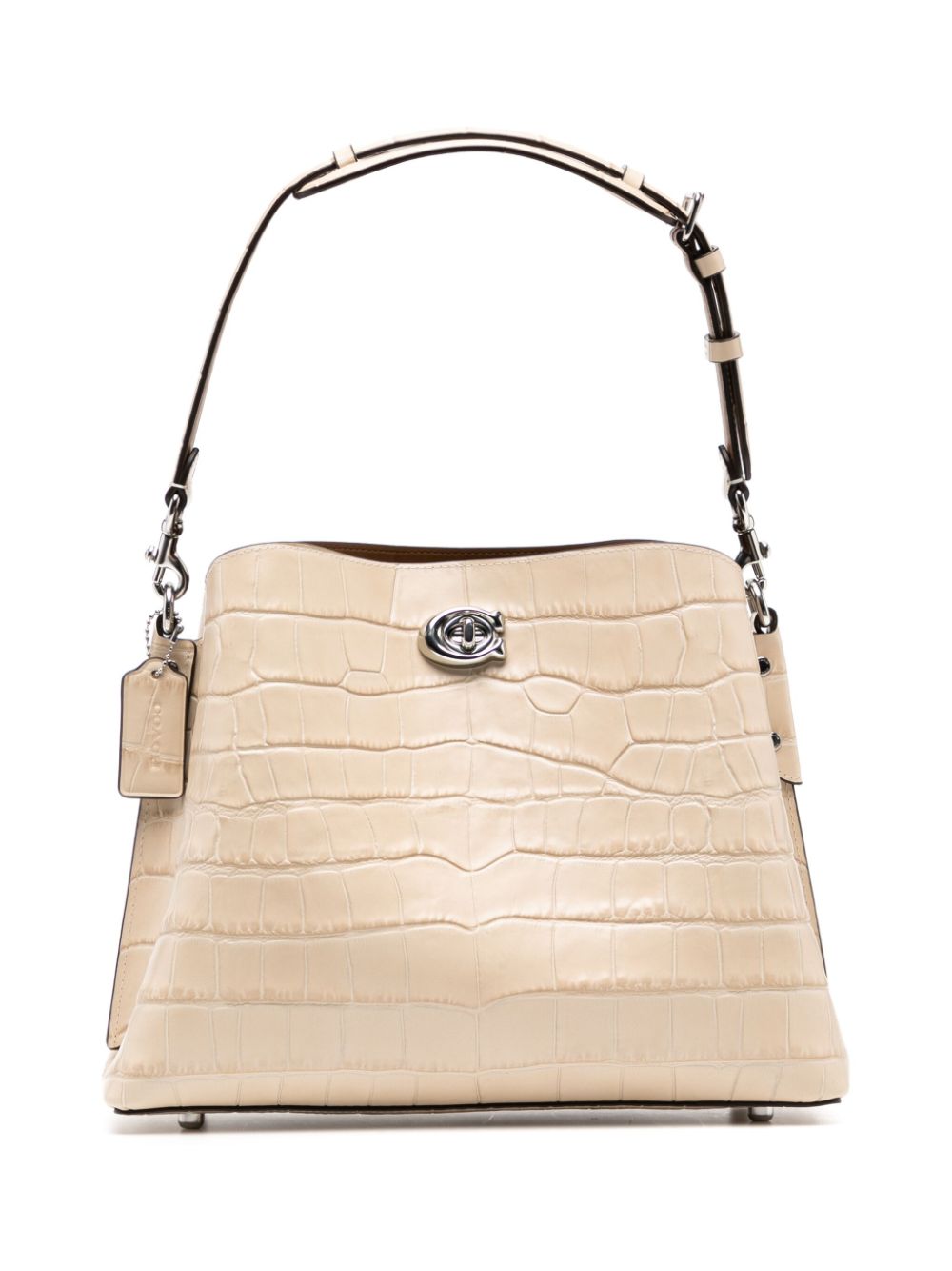 Coach willow leather shoulder bag - White von Coach