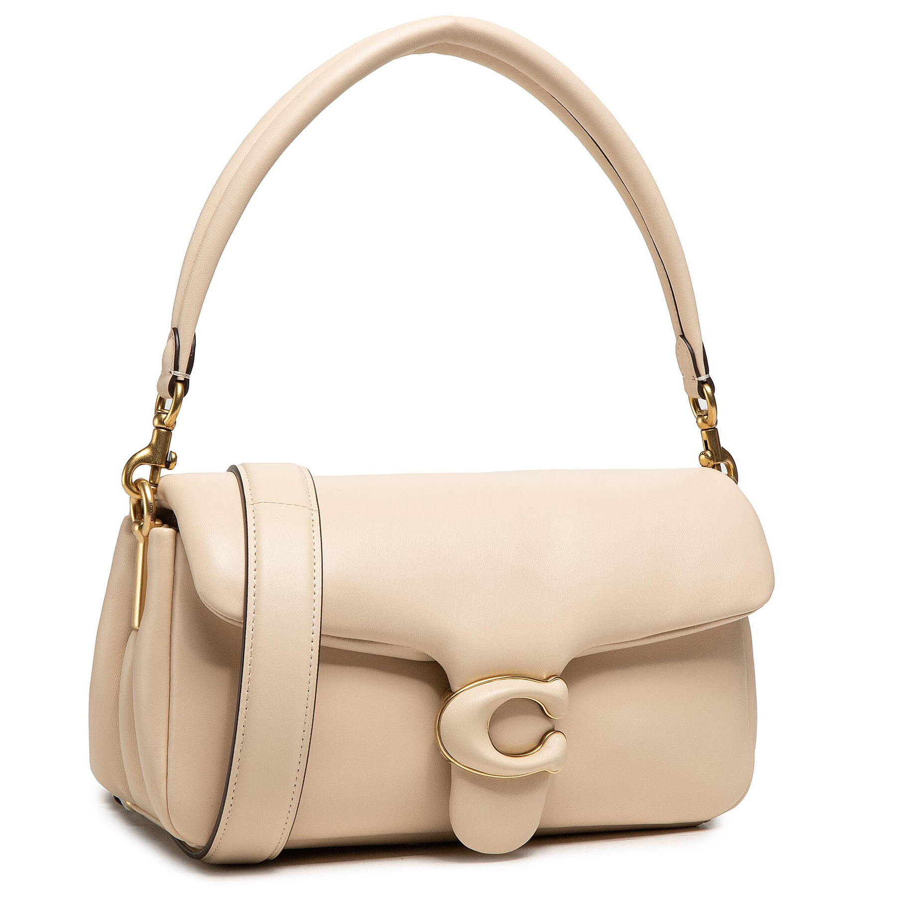 Handtasche Coach Ltr C Pllw Tbby Sb 2 C0772 B4S9U Beige von Coach