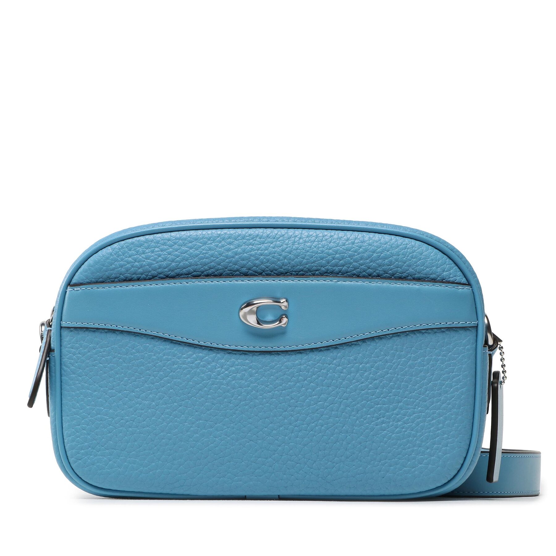 Handtasche Coach Sft Peb Ltr Cam Bag CC386 Blau von Coach