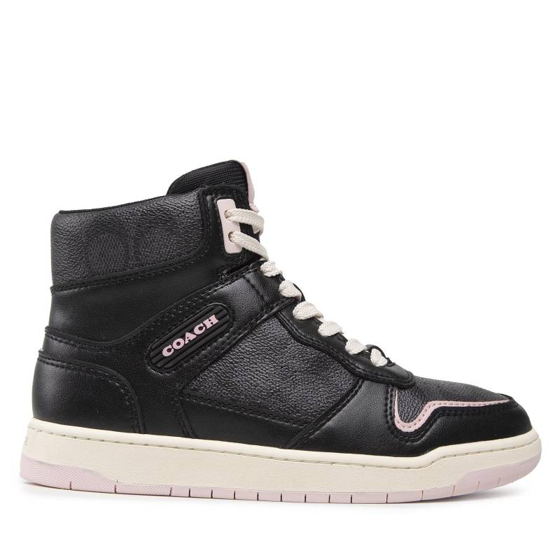 Sneakers Coach Hi Top Coated Canvas CD304 Schwarz von Coach