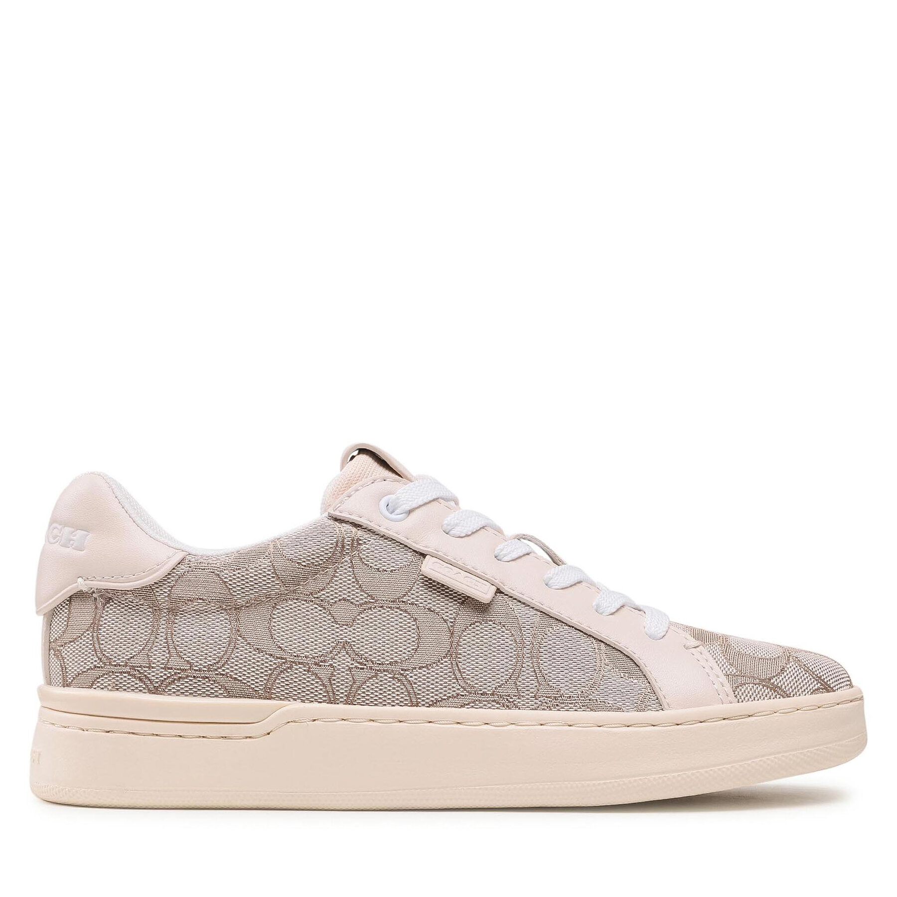 Sneakers Coach Lowline Jacquard G5037 Beige von Coach