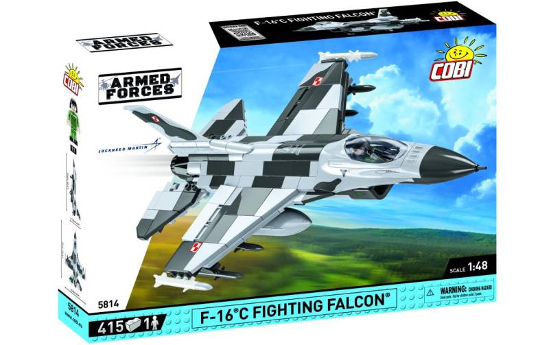 COBI Modellbausatz »F-16C Fighting Falcon / 415 pcs.«, (415 St.) von Cobi