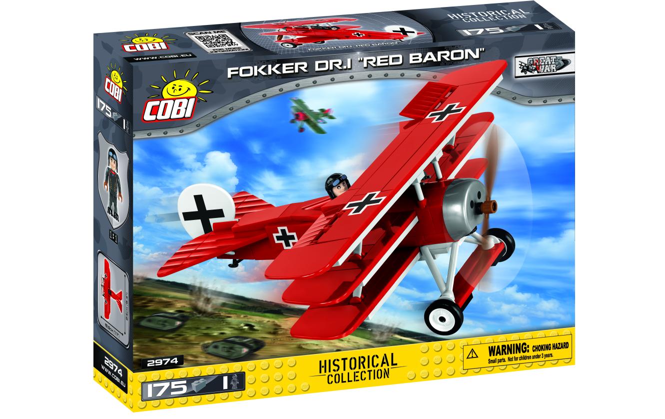 COBI Spielbausteine »Fokker DR.I Re«, (175 St.) von Cobi