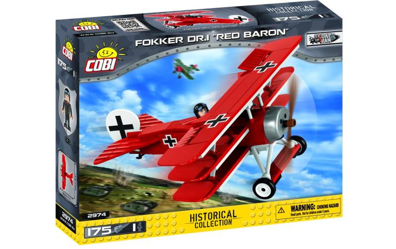 COBI Spielbausteine »Fokker DR.I Re«, (175 St.) von Cobi