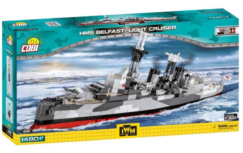 COBI Spielbausteine »HMS Belfast Lig«, (1480 St.) von Cobi