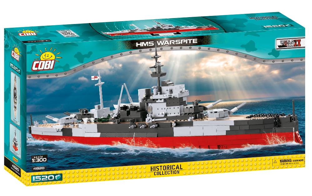 COBI Spielbausteine »HMS Warspite«, (1520 St.) von Cobi