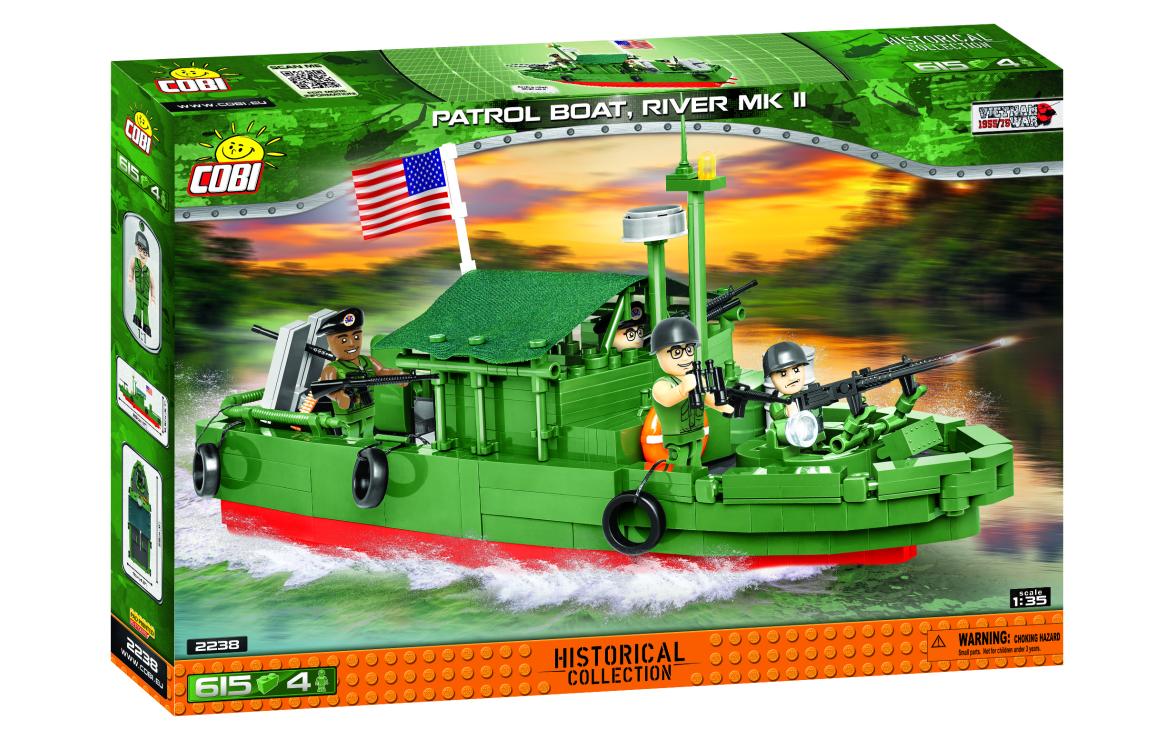 COBI Spielbausteine »Patrol Boat Riv«, (615 St.) von Cobi