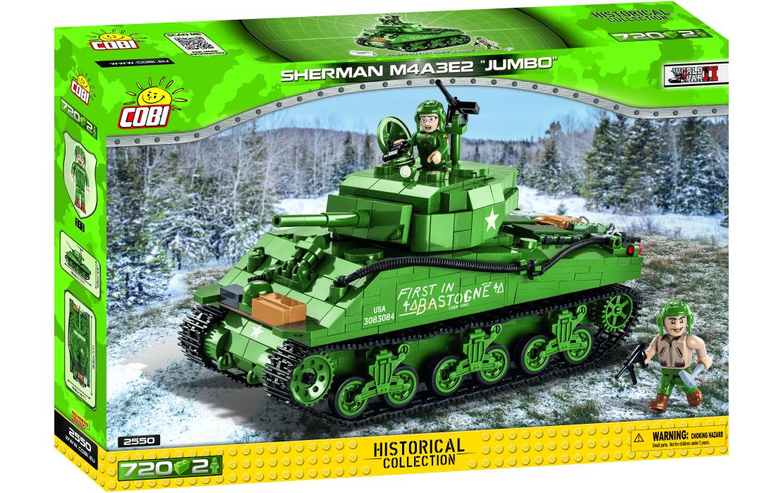 COBI Spielbausteine »Sherman M4A3E2«, (720 St.) von Cobi