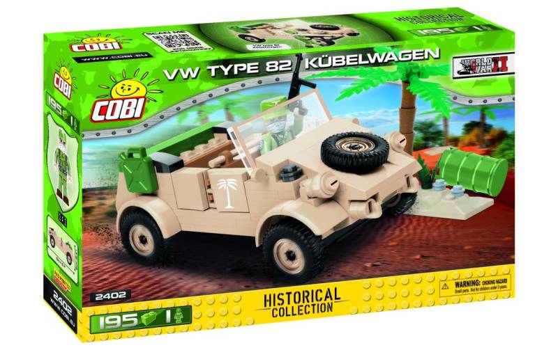 COBI Spielbausteine »VW Typ 82 Kübel«, (195 St.) von Cobi