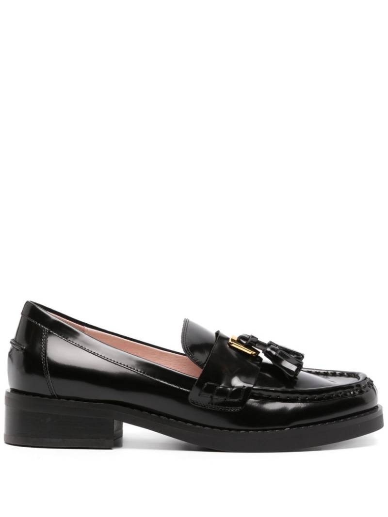 Coccinelle 35mm tassel-detail leather loafers - Black von Coccinelle