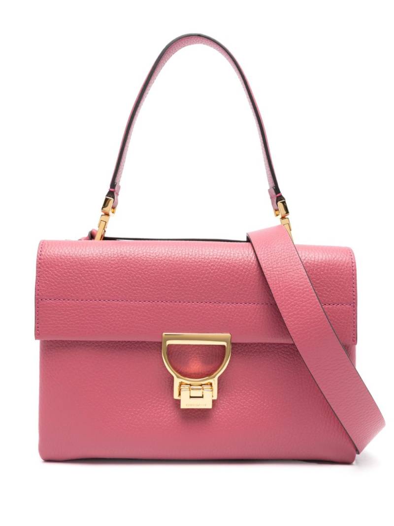 Coccinelle Arlettis leather tote bag - Pink von Coccinelle