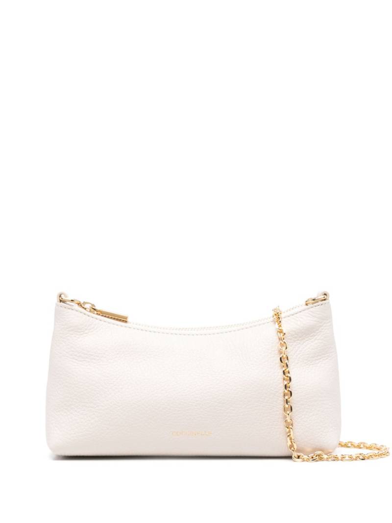 Coccinelle Aura leather shoulder bag - Neutrals von Coccinelle