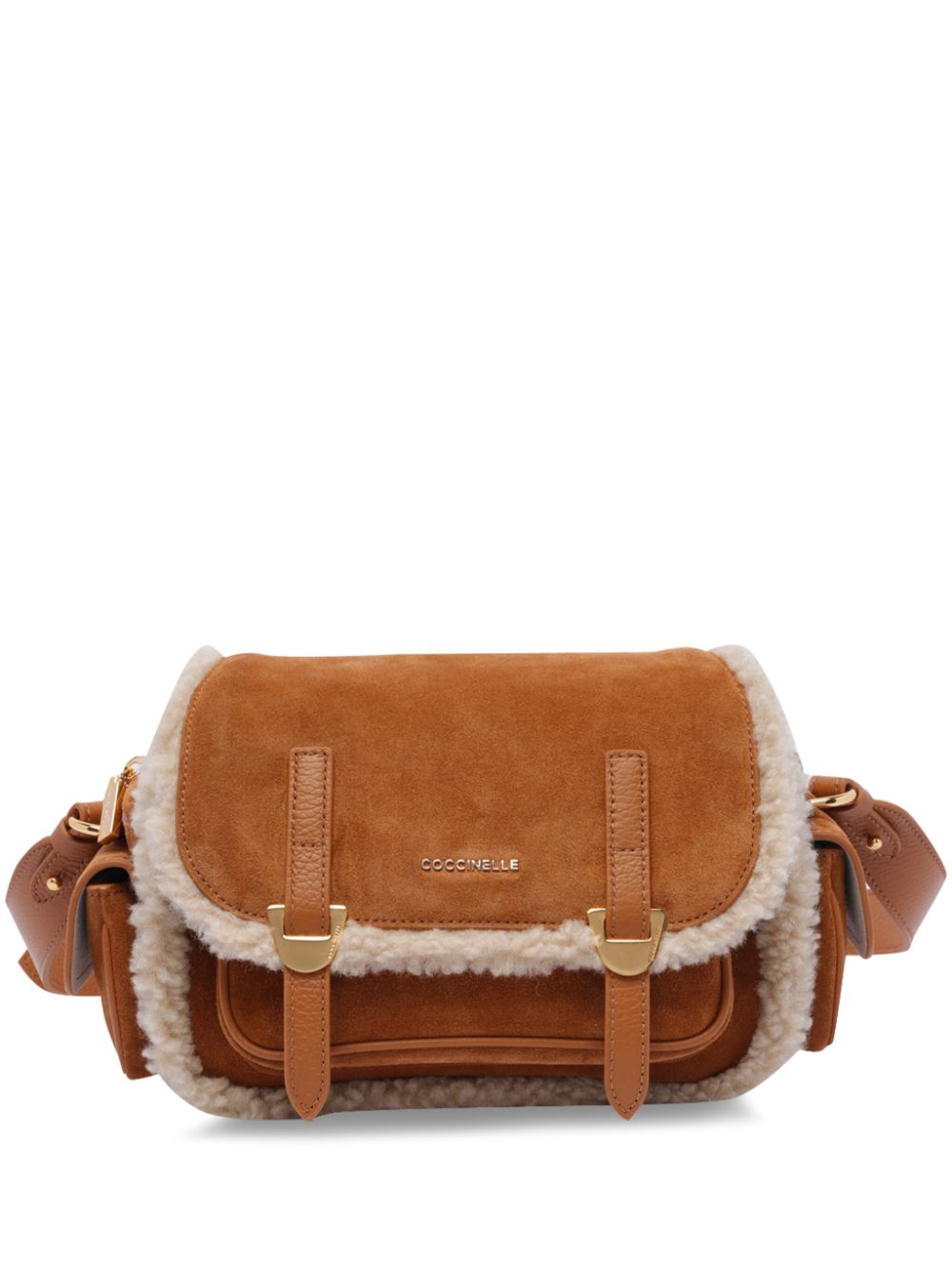 Coccinelle Campus Eco satchel bag - Brown von Coccinelle