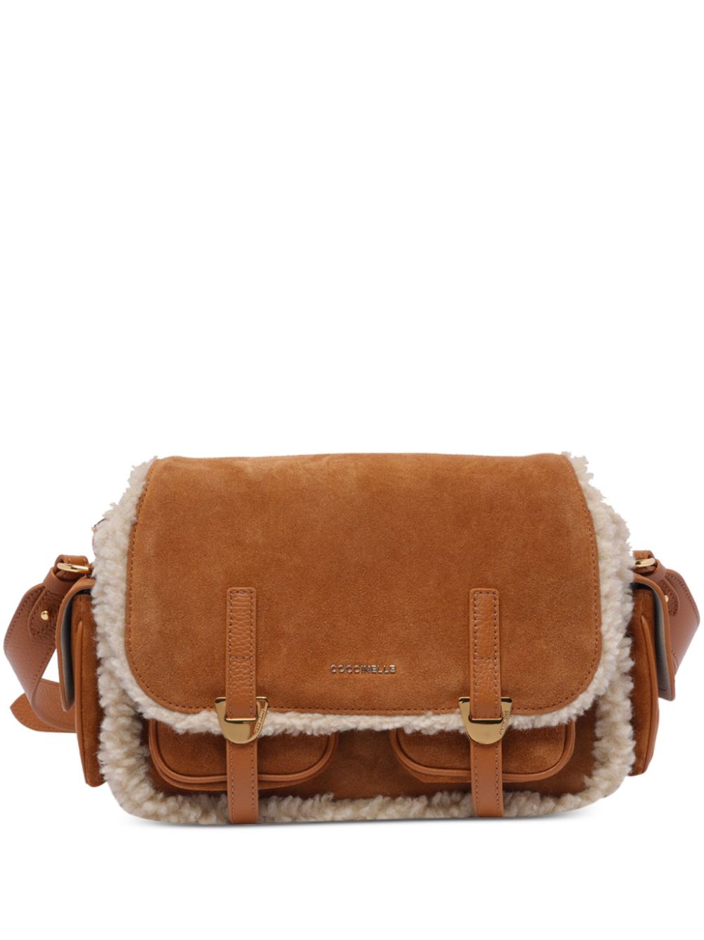 Coccinelle Campus Eco satchel bag - Brown von Coccinelle