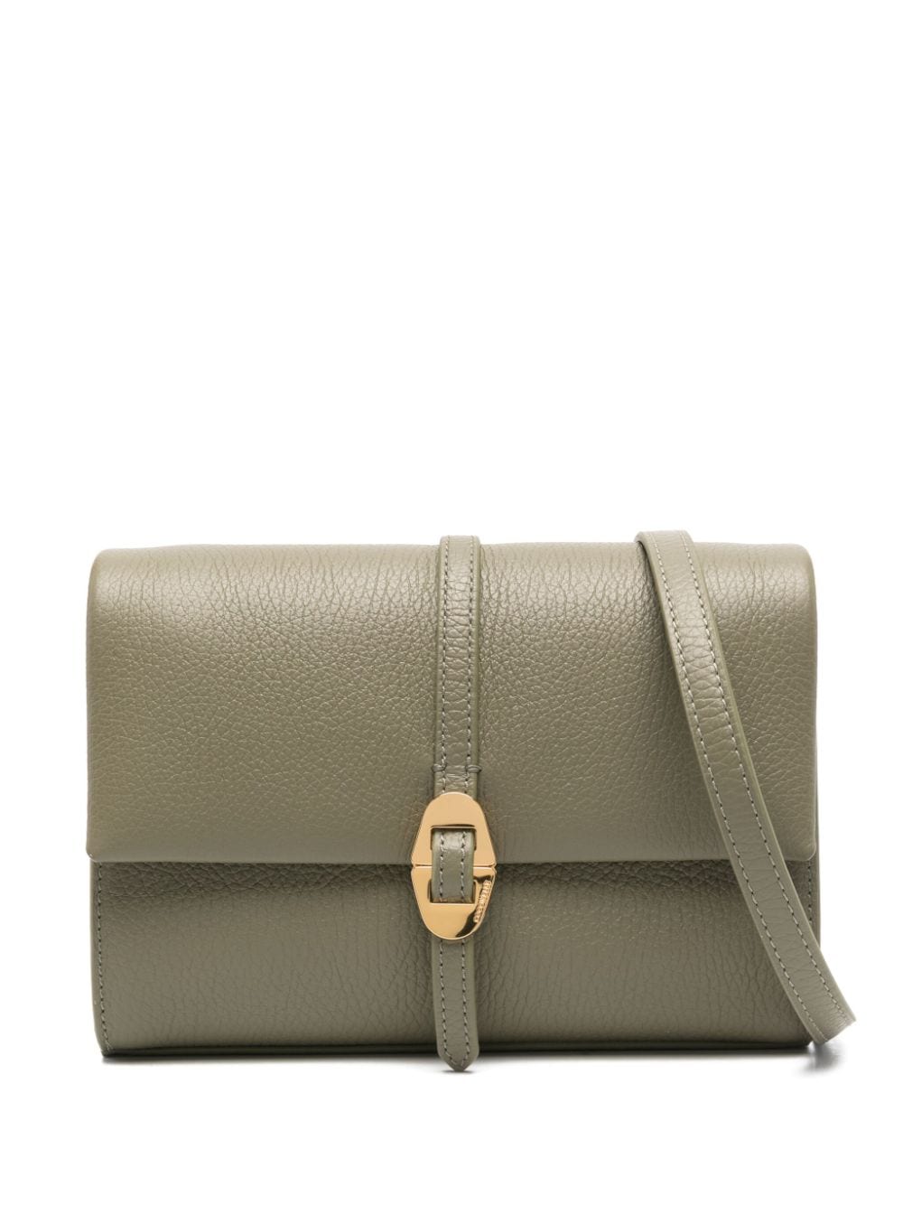 Coccinelle Dorian leather crossbody bag - Green von Coccinelle