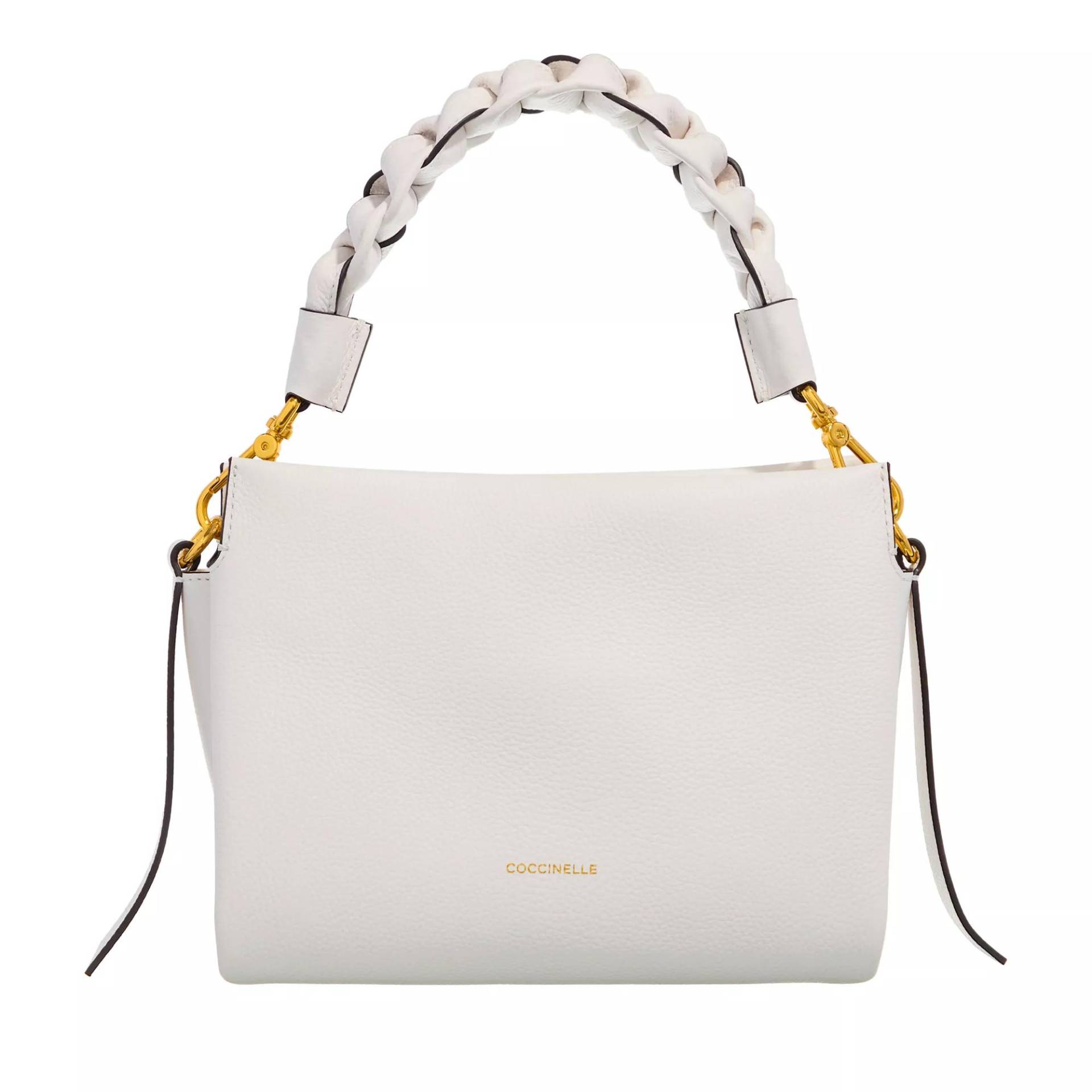 Coccinelle Handtasche - Boheme Grana Double - Gr. unisize - in Weiß - für Damen von Coccinelle