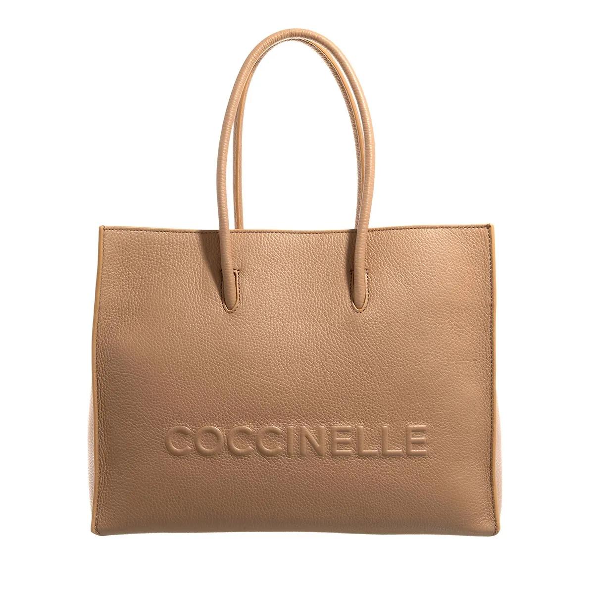 Coccinelle Handtasche - Coccinellemyrtha Maxi Log - Gr. unisize - in Braun - für Damen von Coccinelle