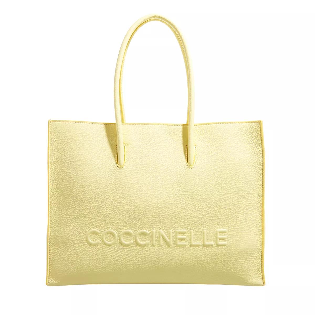 Coccinelle Handtasche - Coccinellemyrtha Maxi Log - Gr. unisize - in Gelb - für Damen von Coccinelle