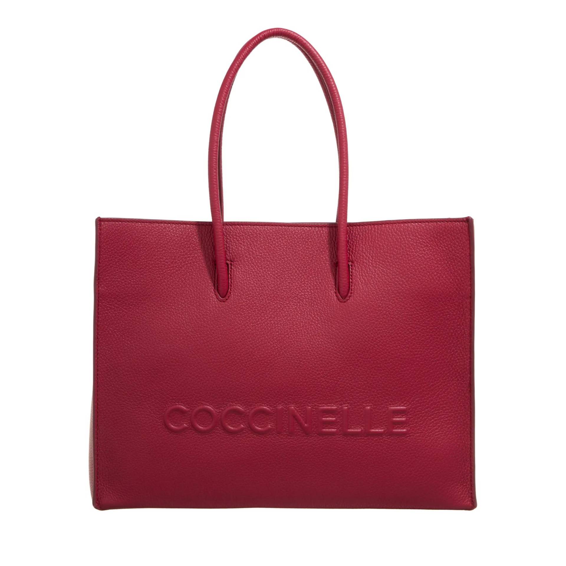 Coccinelle Handtasche - Coccinellemyrtha Maxi Log - Gr. unisize - in Rot - für Damen von Coccinelle