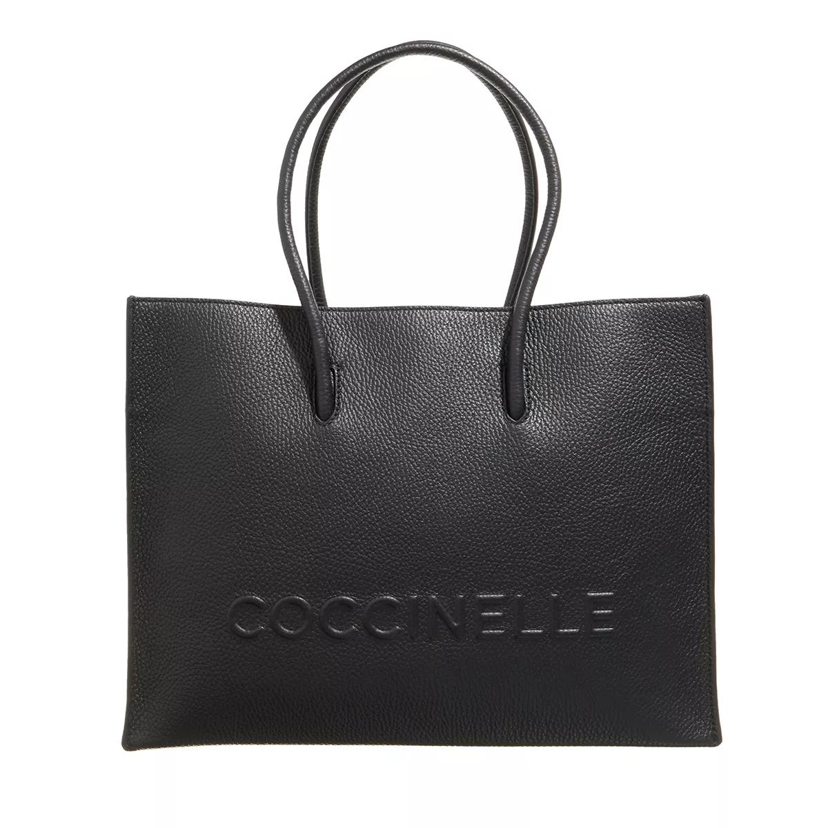 Coccinelle Handtasche - Coccinellemyrtha Maxi Log - Gr. unisize - in Schwarz - für Damen von Coccinelle