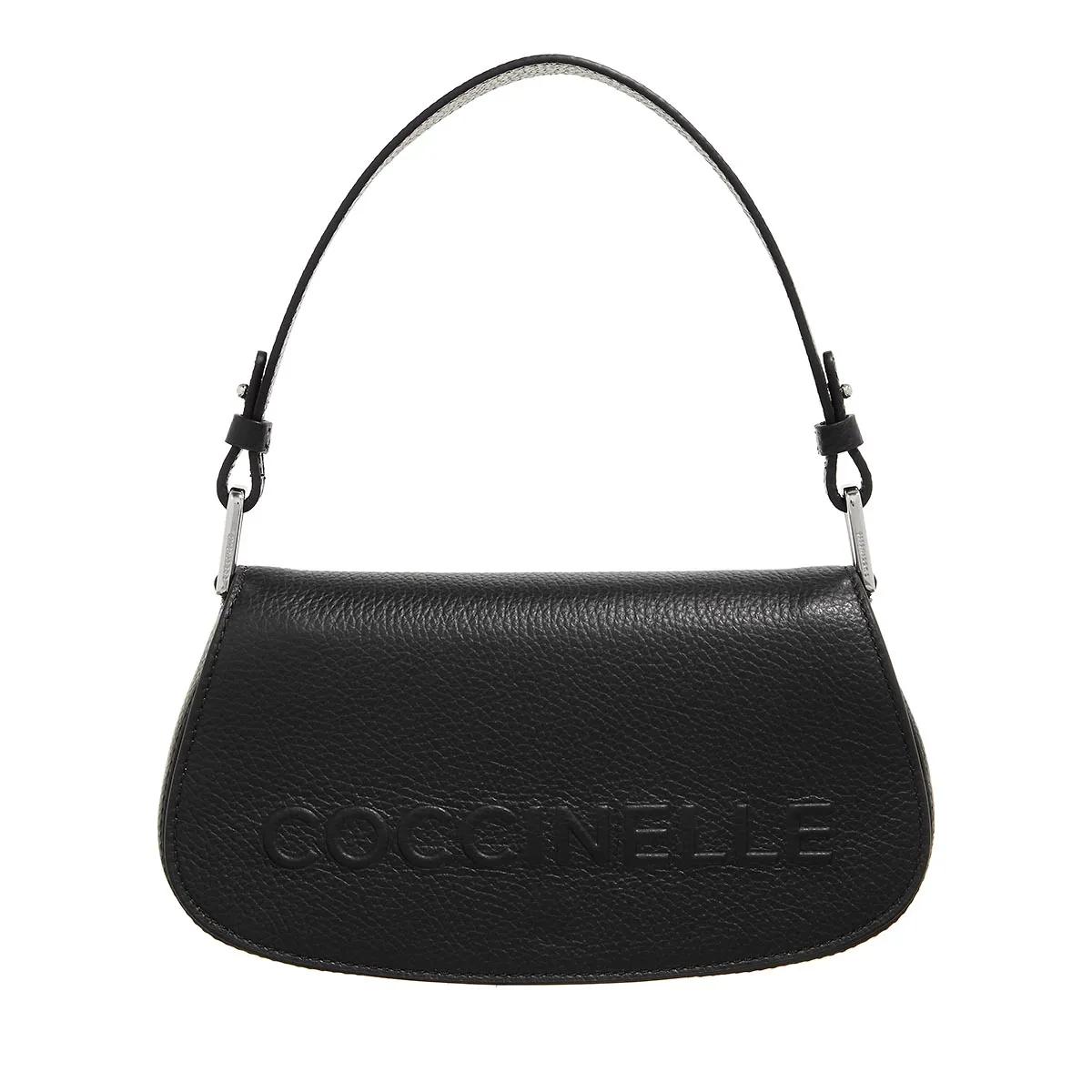 Coccinelle Handtasche - Coccinellemyrtha Maxi Log - Gr. unisize - in Schwarz - für Damen von Coccinelle