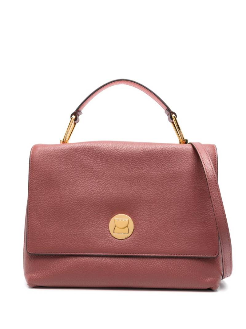 Coccinelle Liya leather tote bag - Pink von Coccinelle