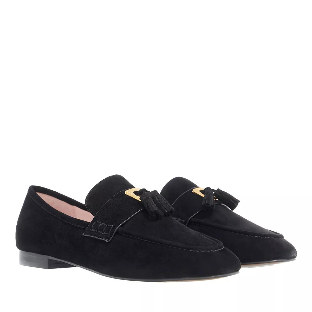 Coccinelle Loafers & Ballerinas - Loafer  Suede Leather - Gr. 36 (EU) - in Schwarz - für Damen von Coccinelle