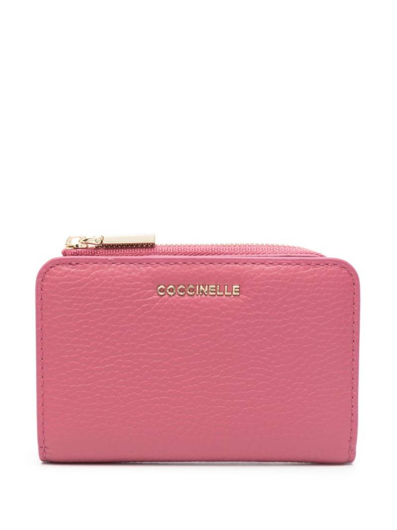 Coccinelle Metallic Soft wallet - Pink von Coccinelle