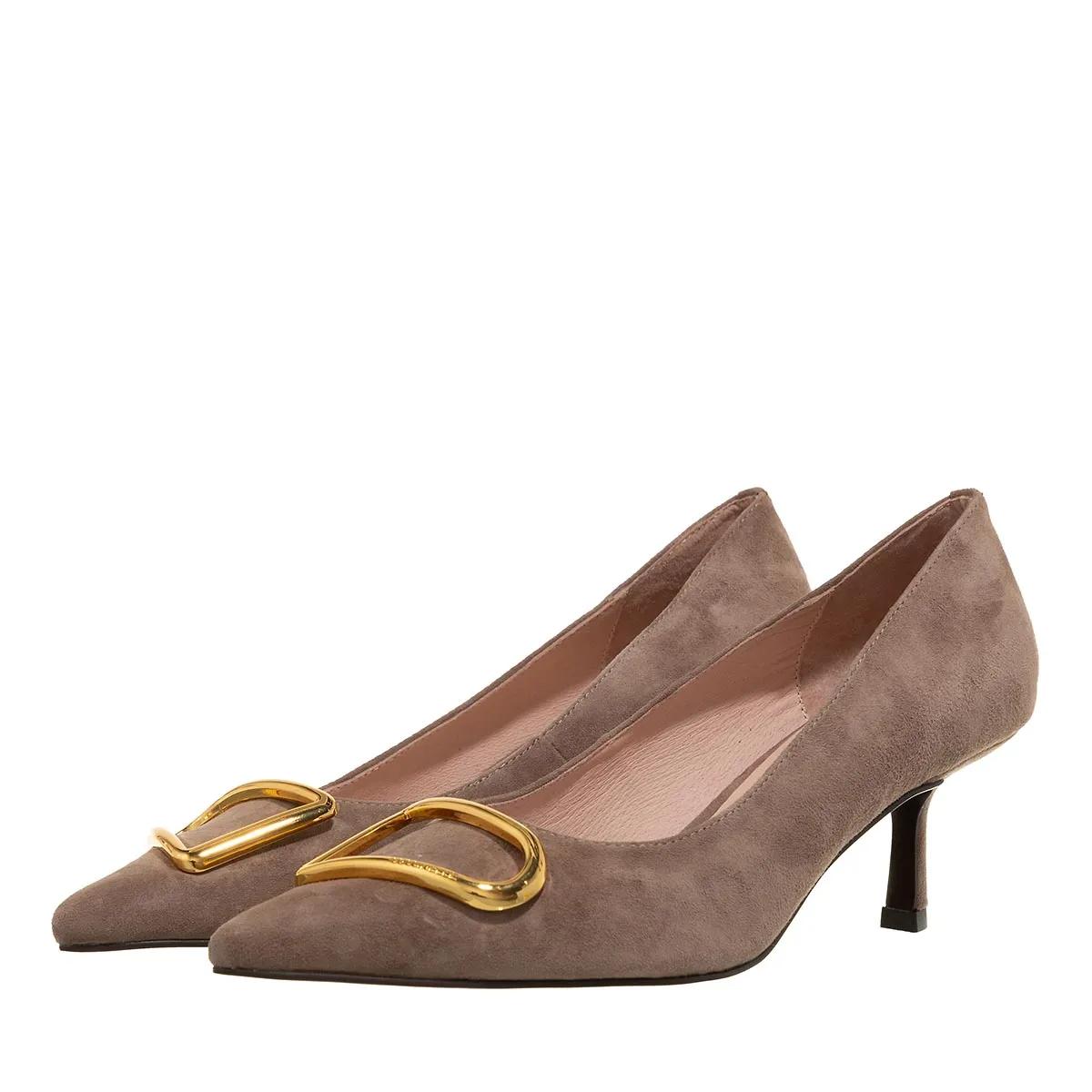 Coccinelle Pumps & High Heels - Coccinellehimma Suede - Gr. 37 (EU) - in Taupe - für Damen von Coccinelle