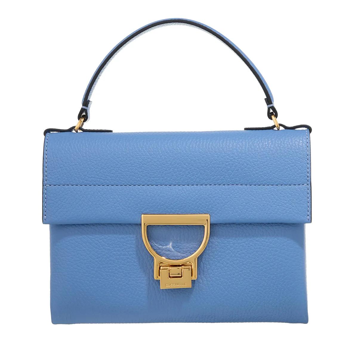 Coccinelle Schultertasche - Arlettis Signature - Gr. unisize - in Blau - für Damen von Coccinelle