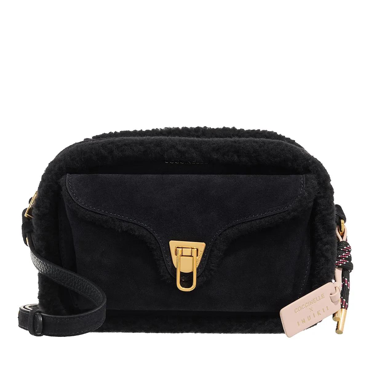 Coccinelle Schultertasche - Beat Bag Coccinelle x Inuikii - Gr. unisize - in Schwarz - für Damen