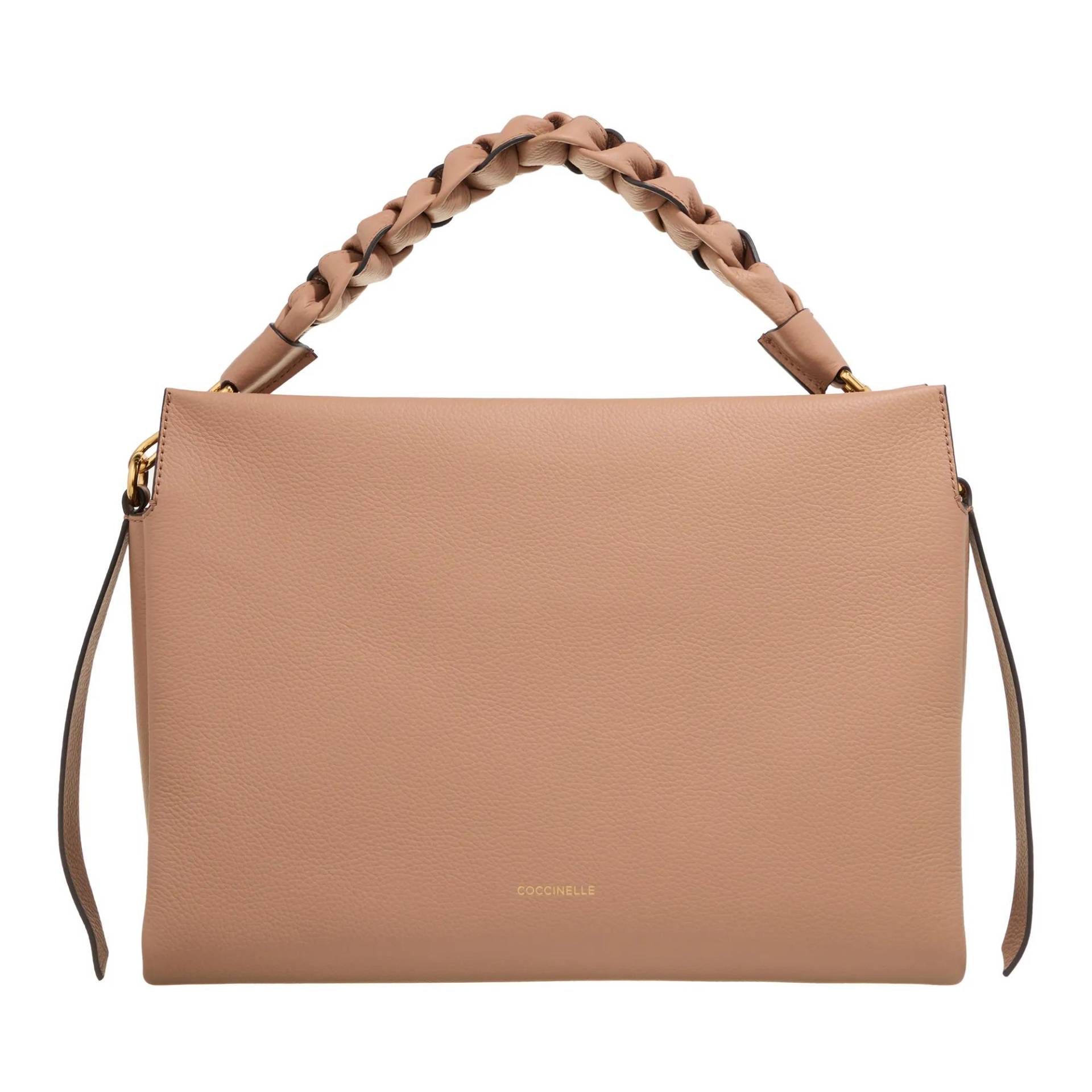 Coccinelle Schultertasche - Boheme Grana Double - Gr. unisize - in Braun - für Damen von Coccinelle