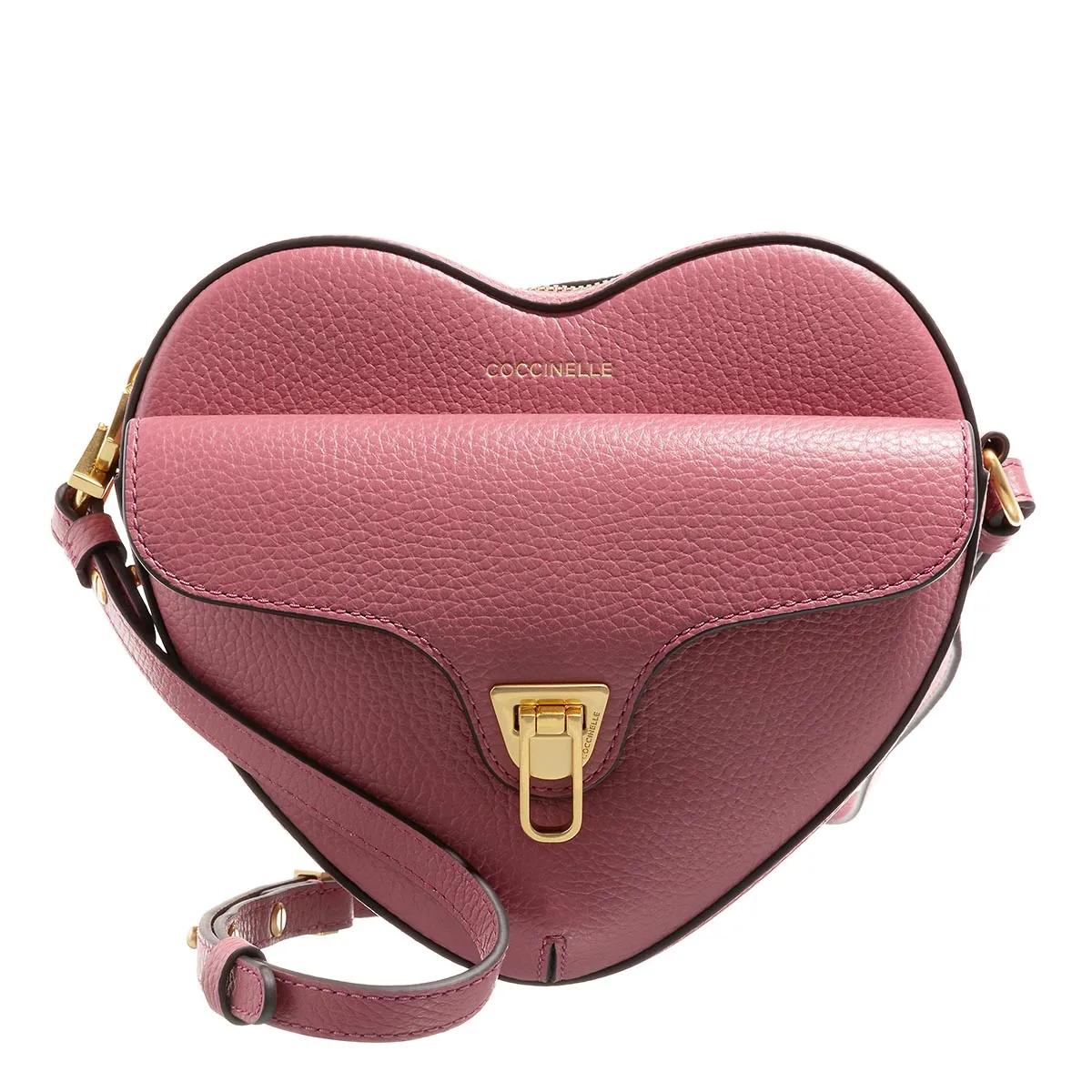 Coccinelle Schultertasche - Coccinelle Beat Soft - Gr. unisize - in Rosa - für Damen von Coccinelle