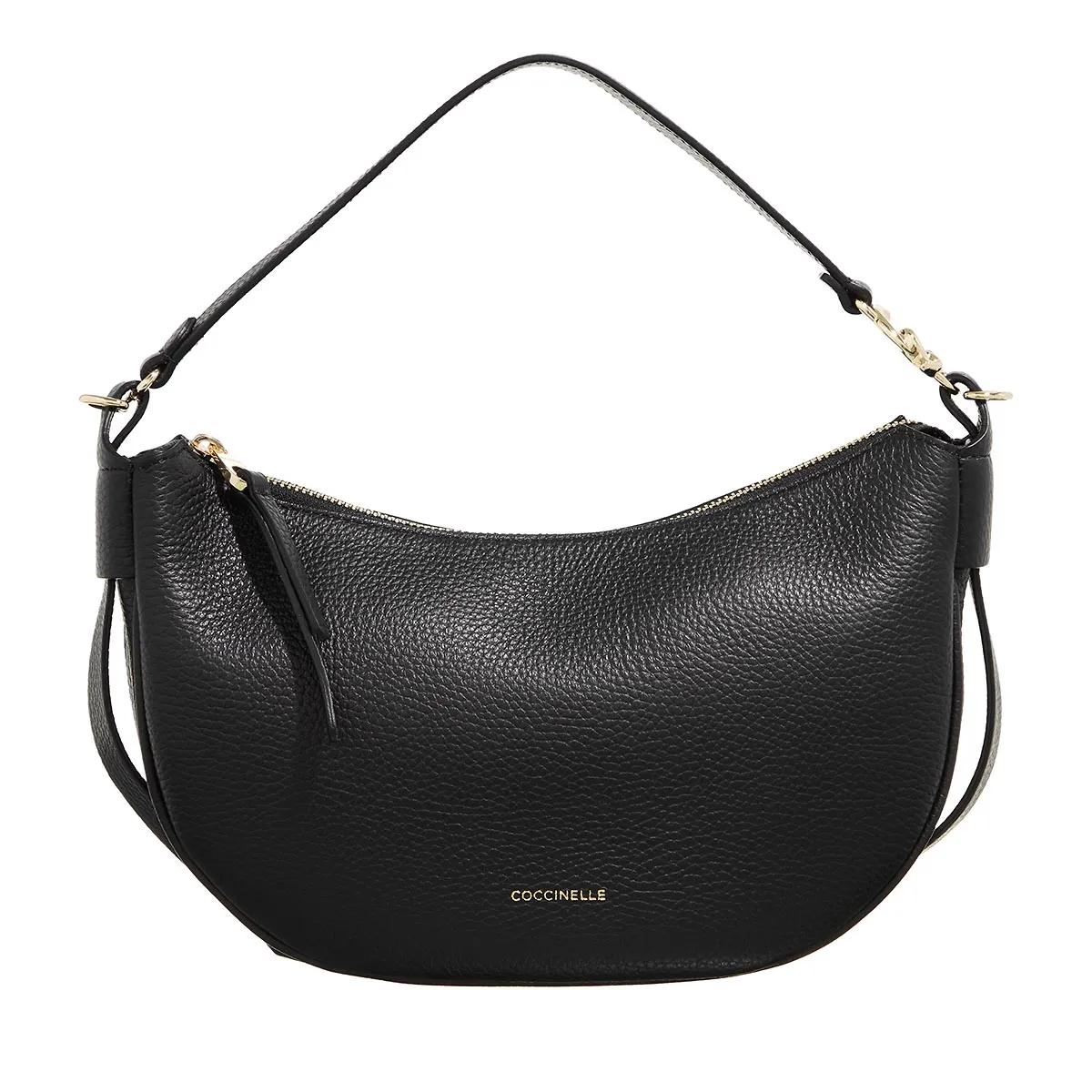 Coccinelle Schultertasche - Coccinelle C-Easy - Gr. unisize - in Schwarz - für Damen von Coccinelle