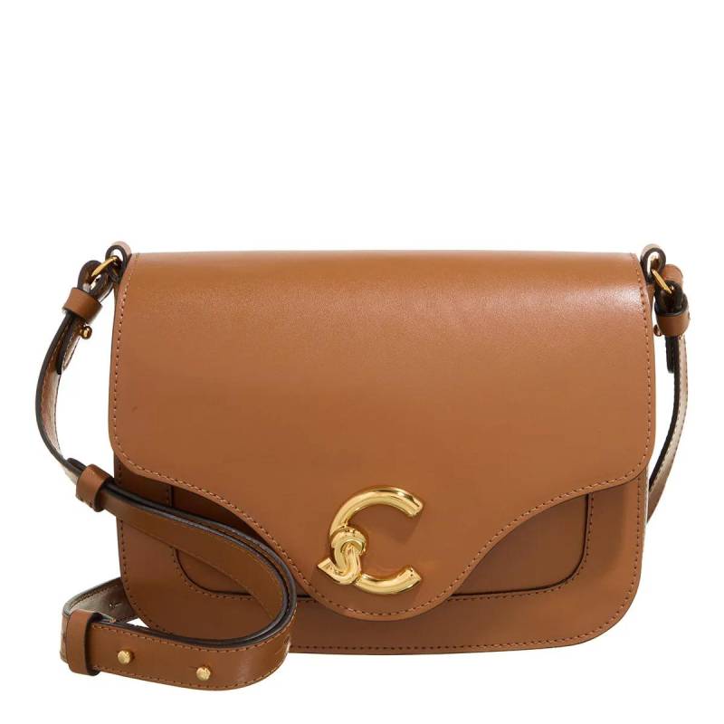 Coccinelle Schultertasche - Coccinelle C-Me Calf Cock - Gr. unisize - in Braun - für Damen von Coccinelle