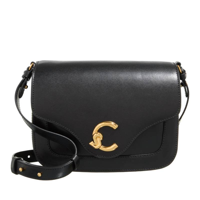 Coccinelle Schultertasche - Coccinelle C-Me Calf Cock - Gr. unisize - in Schwarz - für Damen von Coccinelle