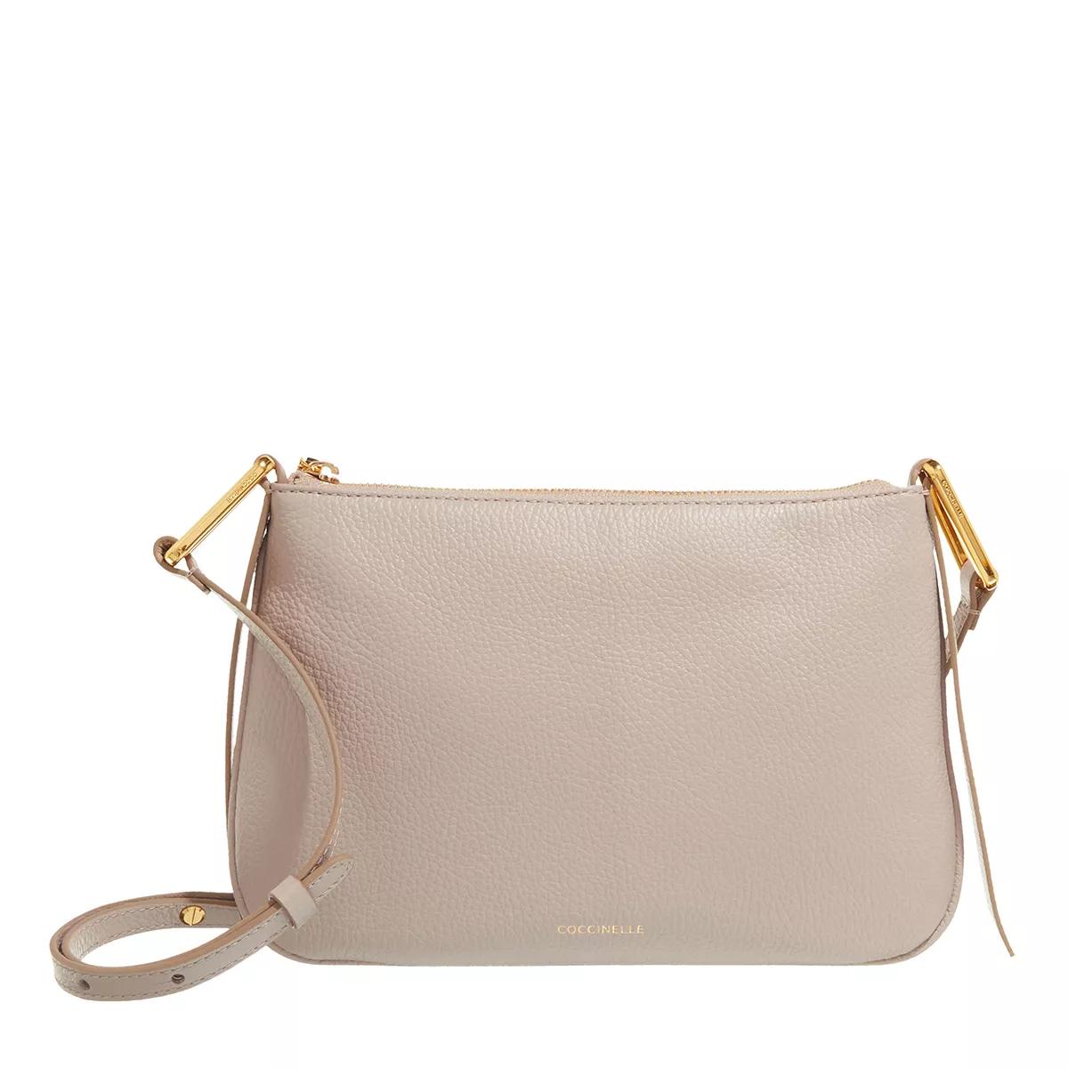 Coccinelle Schultertasche - Coccinellemagie - Gr. unisize - in Beige - für Damen von Coccinelle