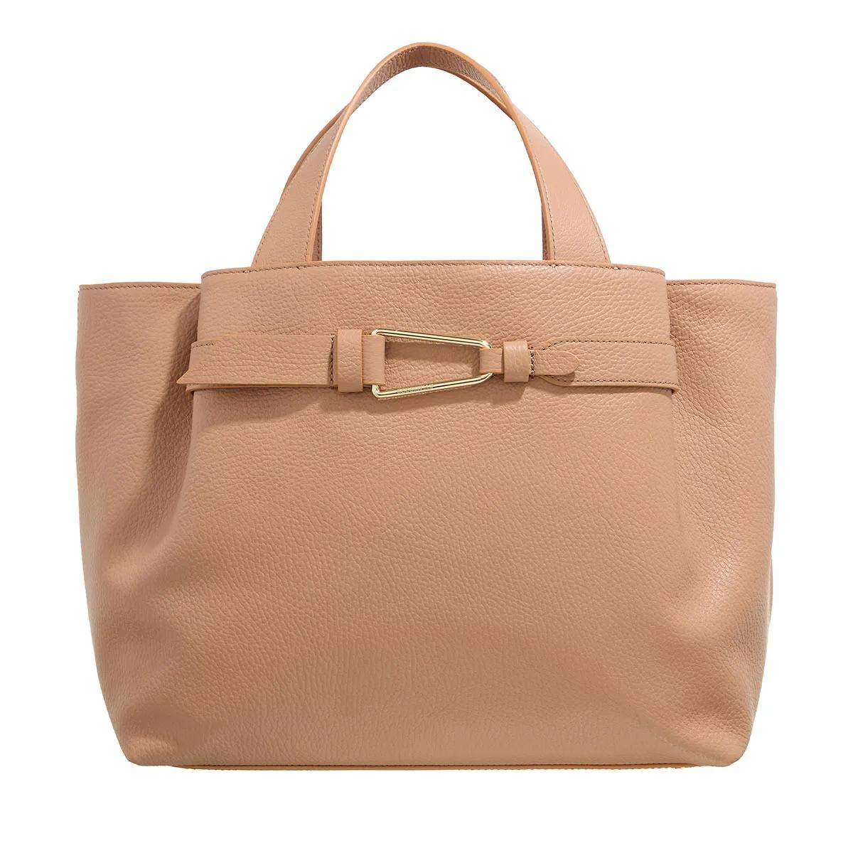 Coccinelle Schultertasche - Coccinellemalory - Gr. unisize - in Beige - für Damen von Coccinelle