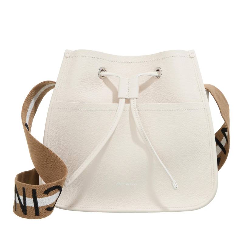 Coccinelle Schultertasche - Coccinelleraquel - Gr. unisize - in Creme - für Damen von Coccinelle