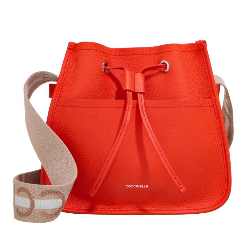 Coccinelle Schultertasche - Coccinelleraquel - Gr. unisize - in Orange - für Damen von Coccinelle