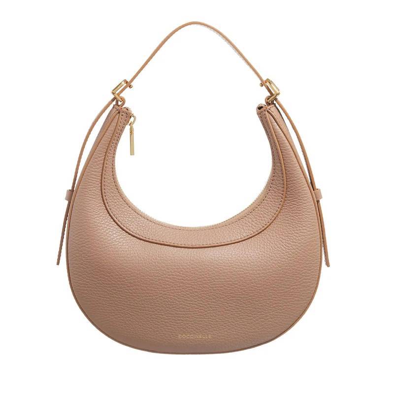 Coccinelle Schultertasche - Coccinellewhisper - Gr. unisize - in Beige - für Damen von Coccinelle