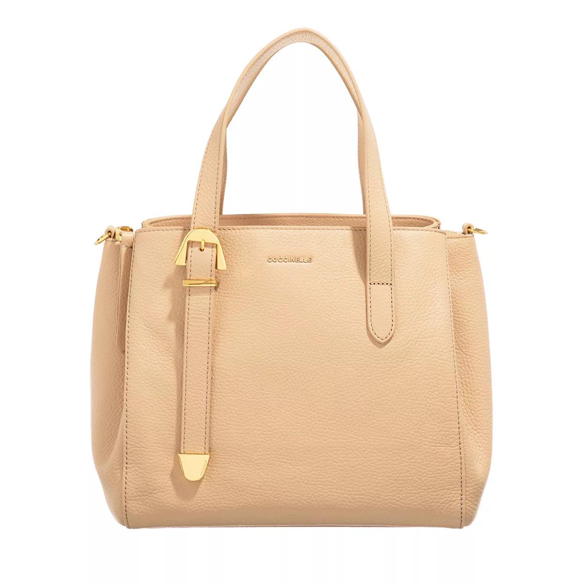 Coccinelle Schultertasche - Gleen - Gr. unisize - in Beige - für Damen von Coccinelle